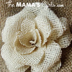 Burlap Roses by The Mama Girls
