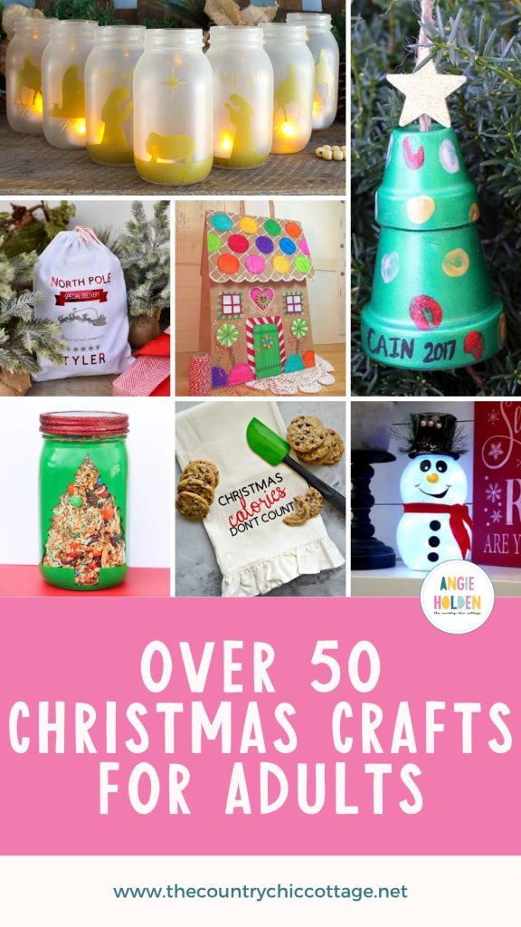 Over 50 Christmas Crafts For Adults - The Country Chic Cottage