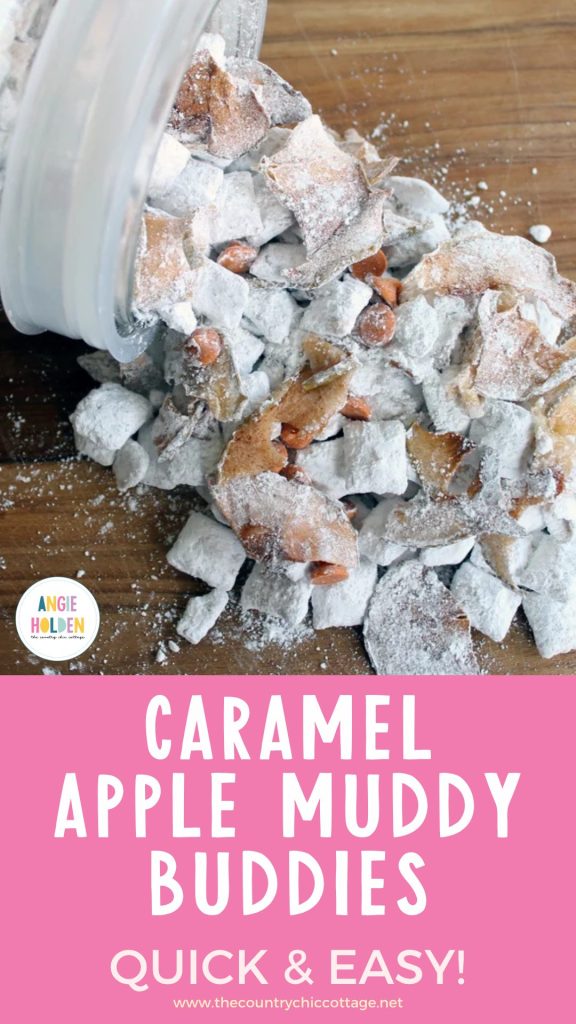 caramel apple muddy buddies