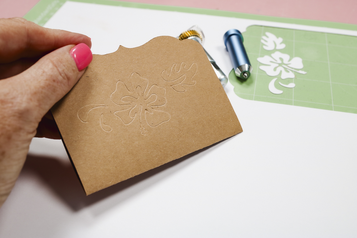 Emboss with a Cricut- horizontal.