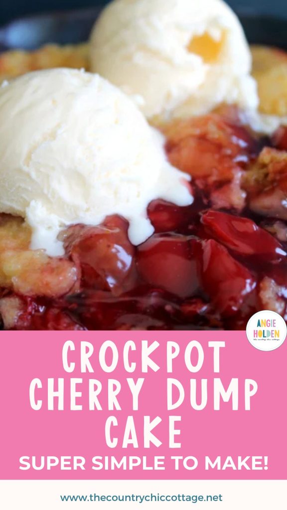 crockpot cherry dump cake