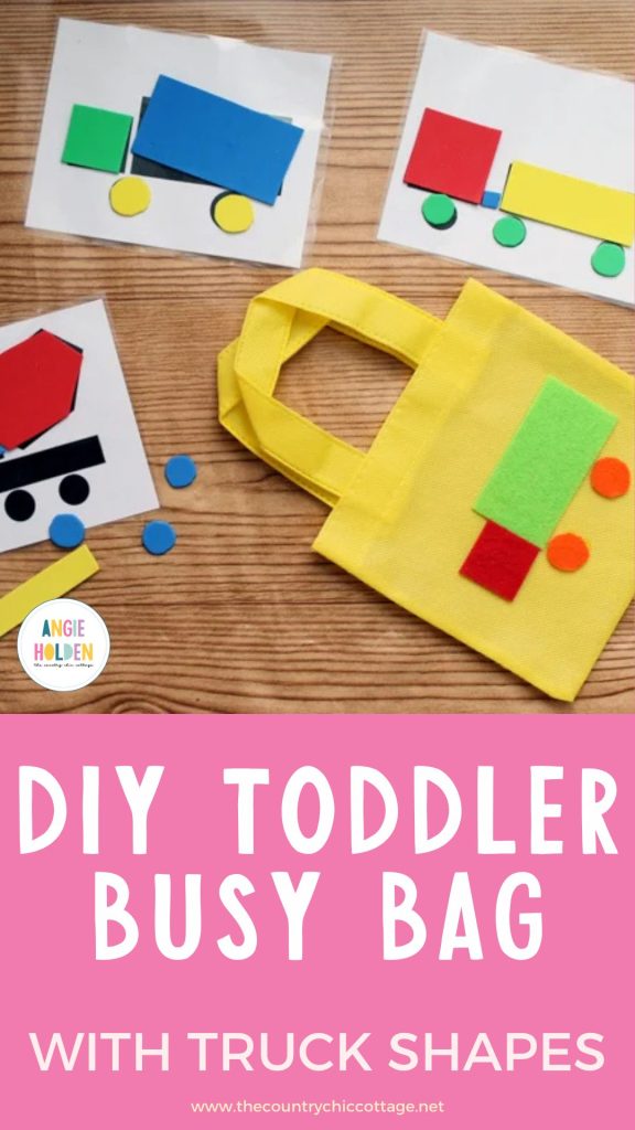 DIY toddler busy bag