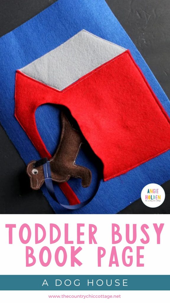 dog house busy book page