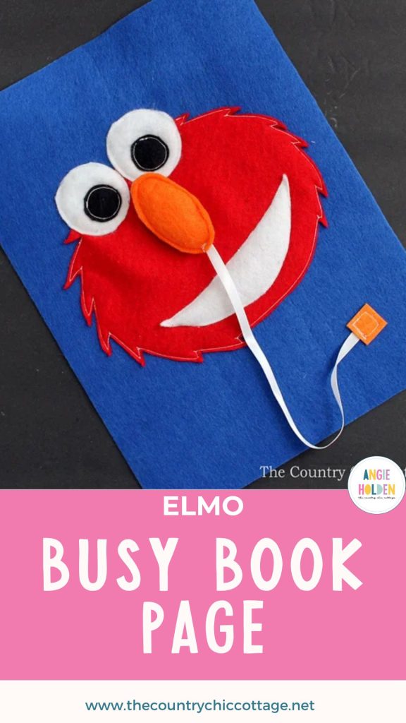elmo busy book page