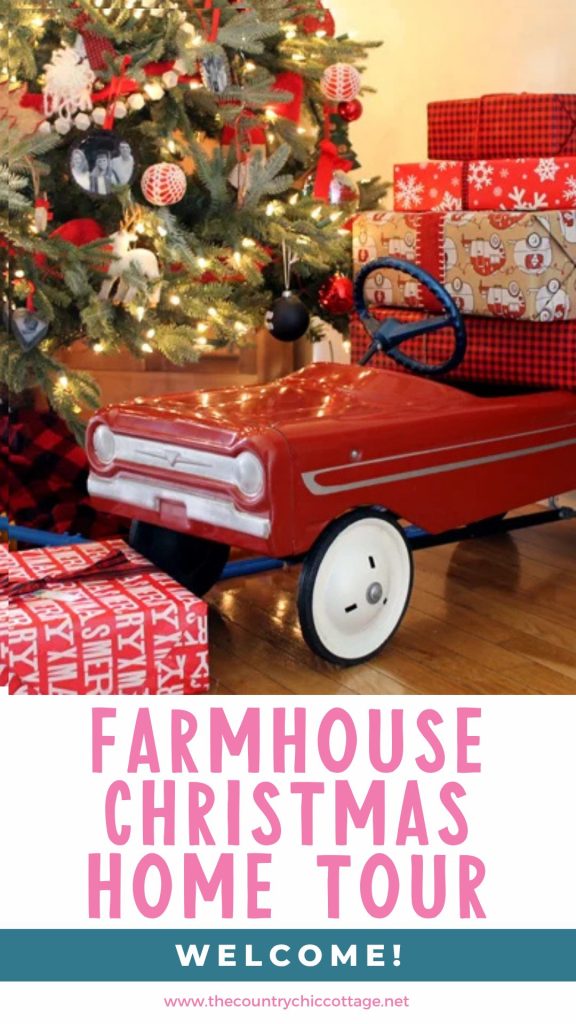 farmhouse Christmas home tour