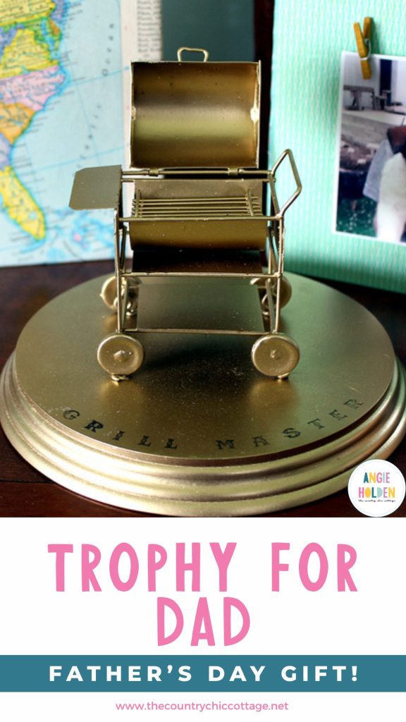 Fathers Day gift trophy for dad
