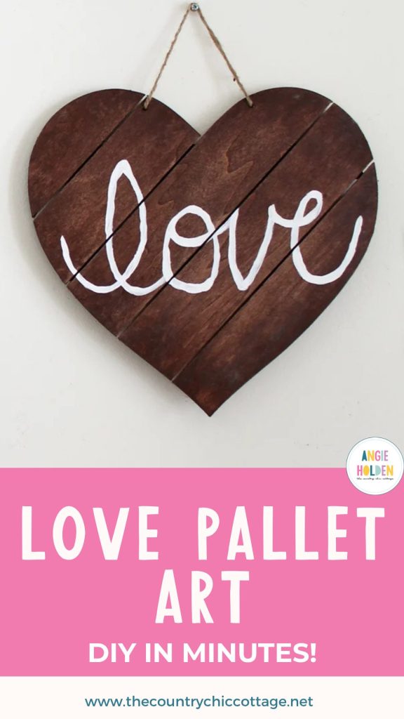 love pallet art