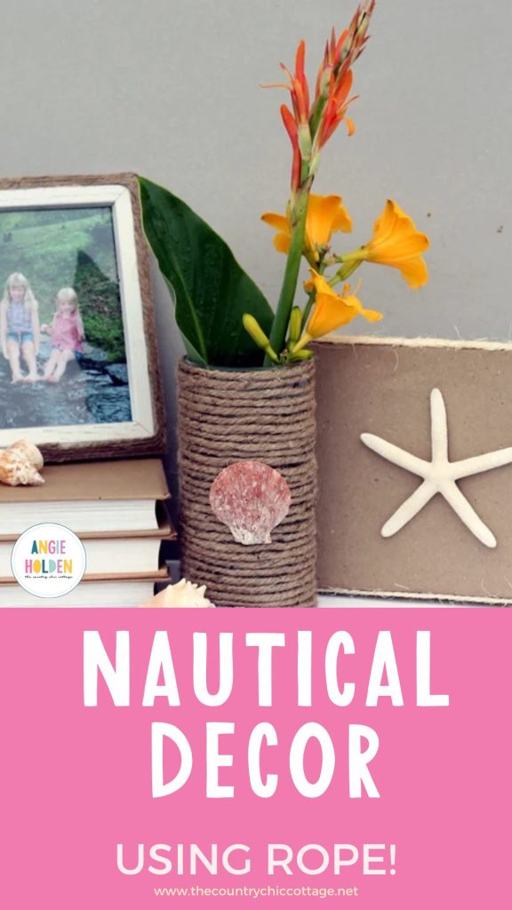 nautical decor using rope