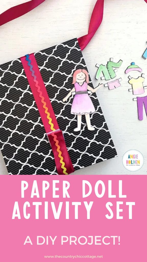paper doll activity set
