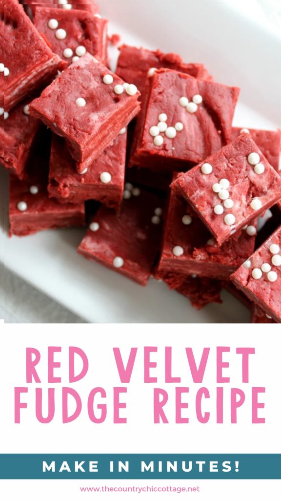 red velvet fudge recipe