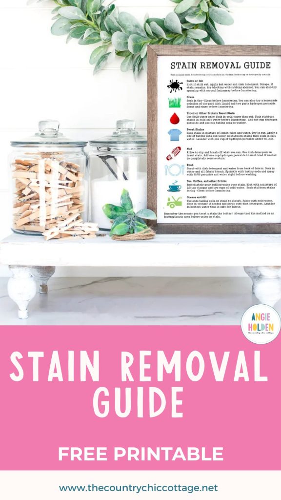 stain removal guide