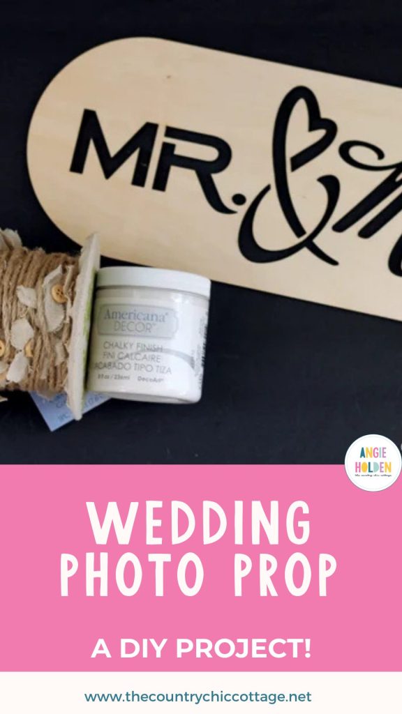 wedding photo prop