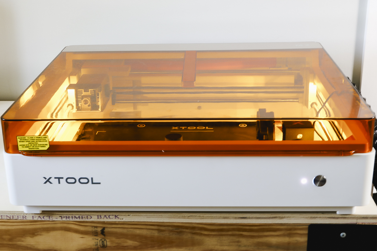 xTool M2 laser from the front.