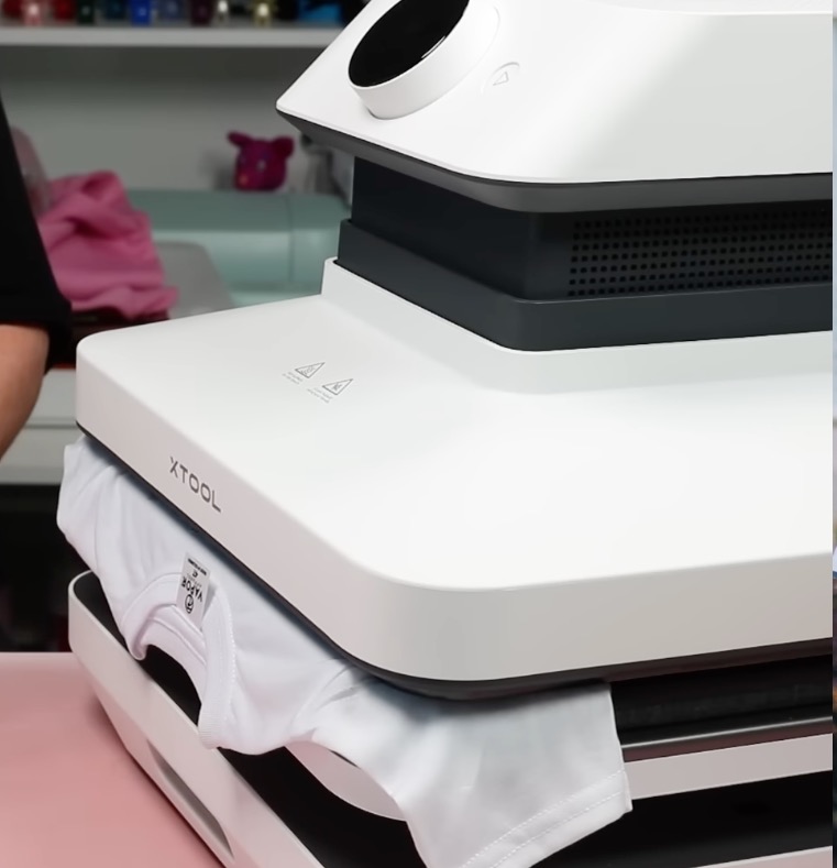 WonderPress closed on sublimation shirt.