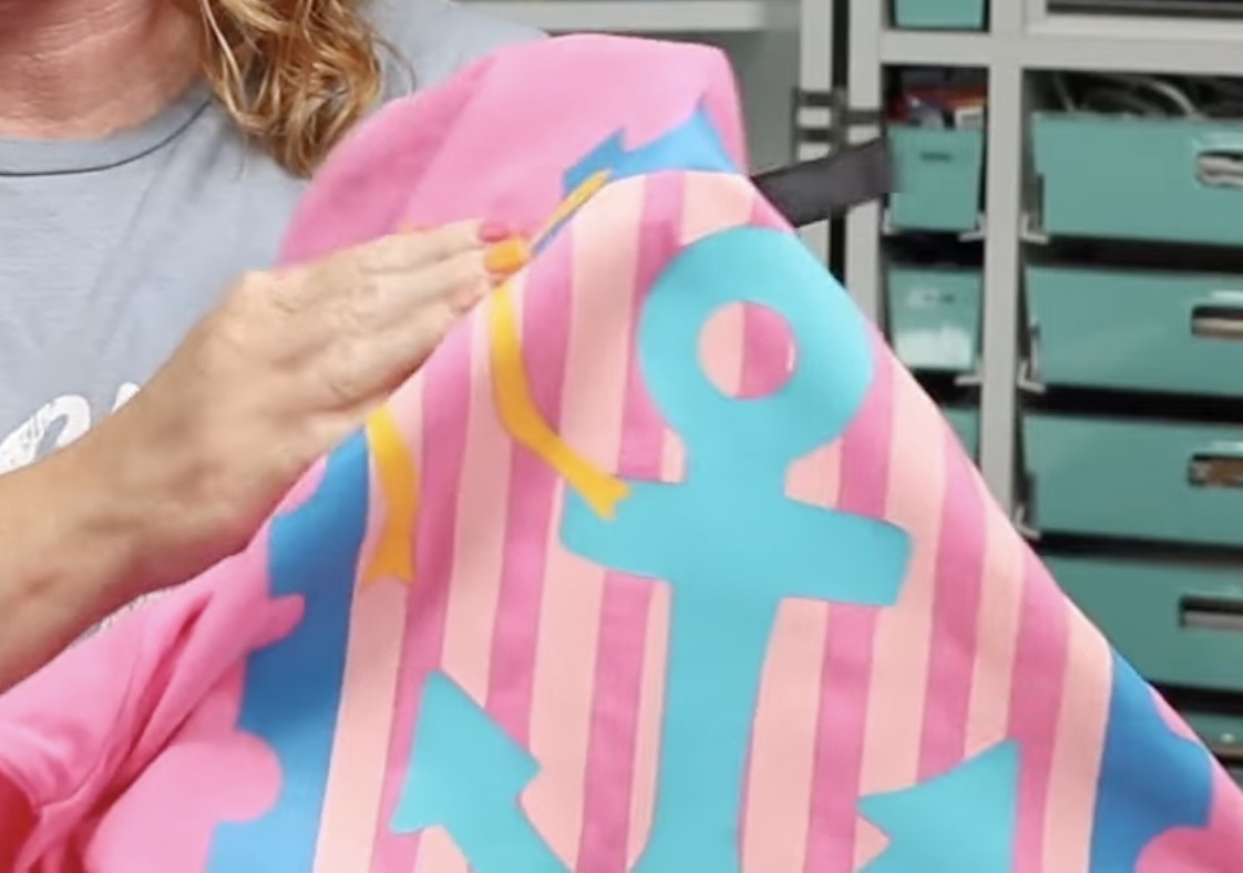 Hand feel on layered HTV.