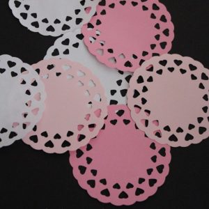 DIY Valentine’s Doilies by 30 Minute Crafts