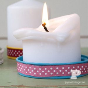 Make Candle Plates from Old Jar Lids by Creative Green Living