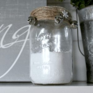 Mason Jar Candles with Epson Salts by The Inspired Room