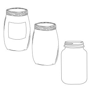 Mason Jar Clip Art by Sweetly Scrapped Art