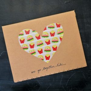 Quick & Easy Valentine Card by Mad in Crafts