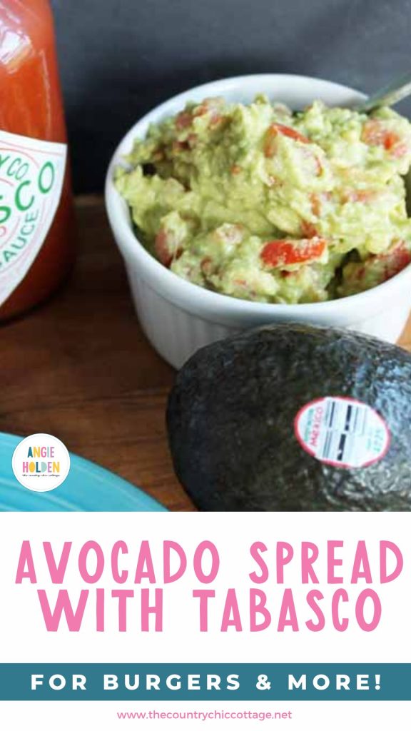 avocado spread with tabasco