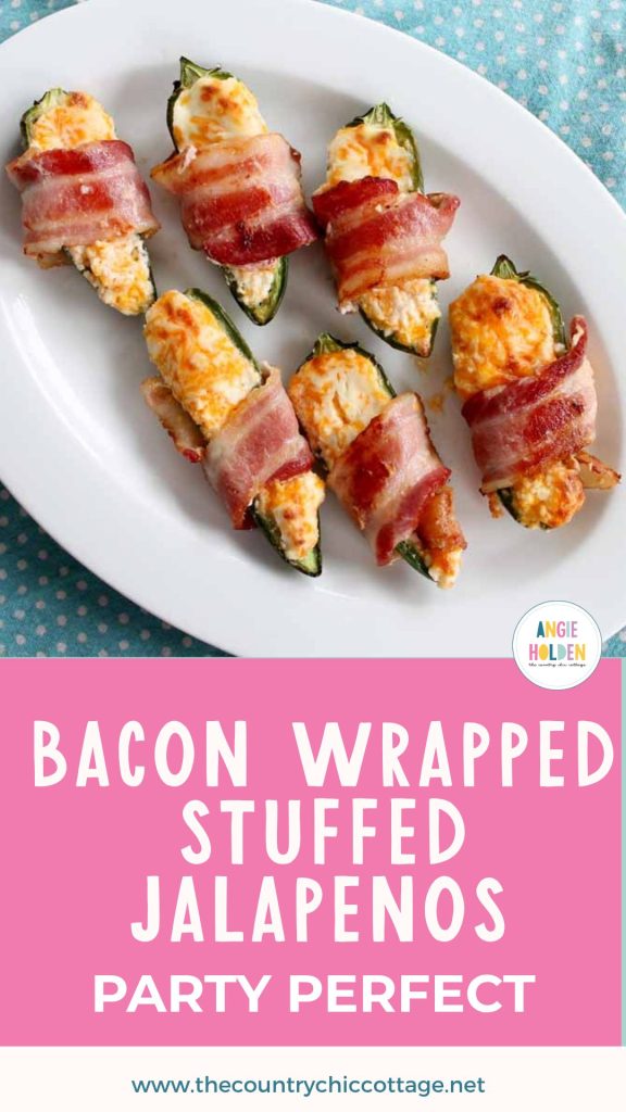 bacon wrapped stuffed jalapenos
