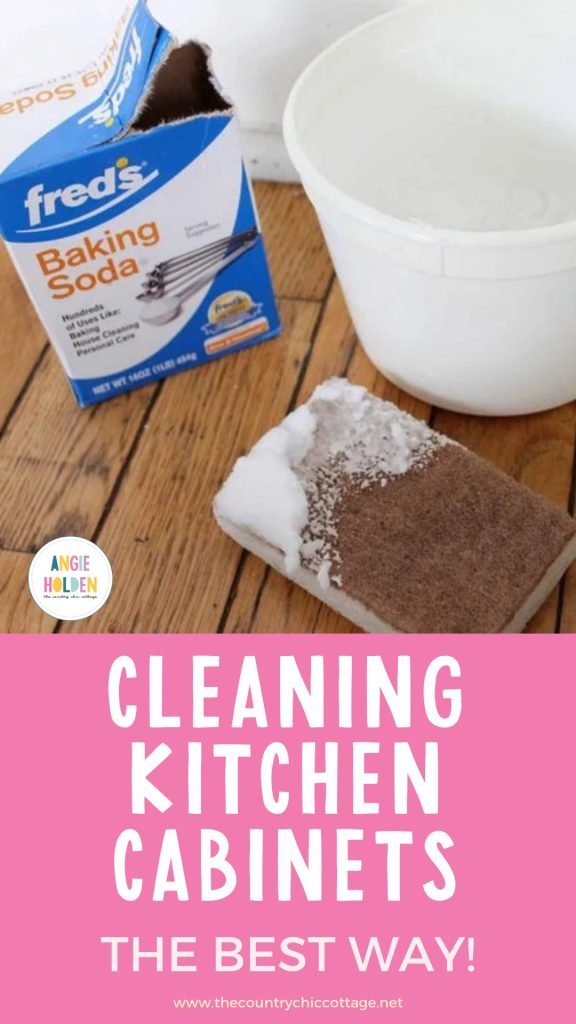 best way to clean kitchen cabinets
