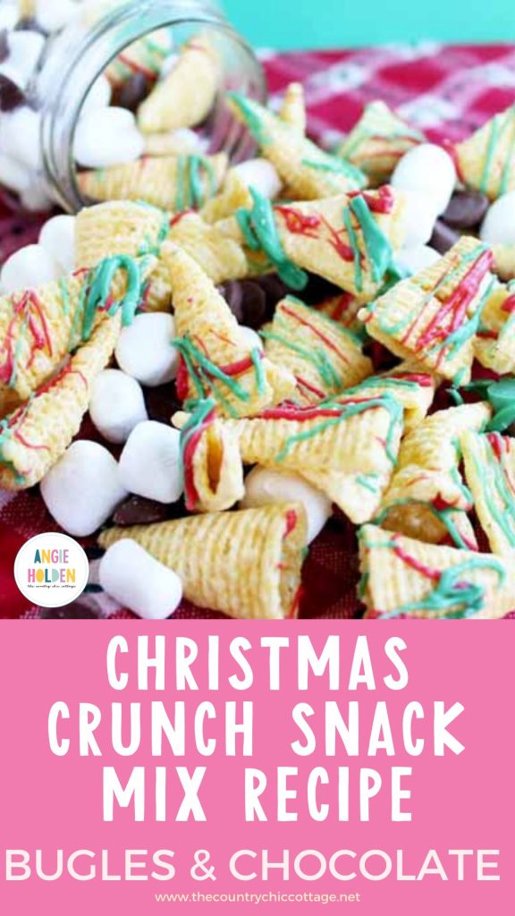 Christmas crunch snack mix recipe