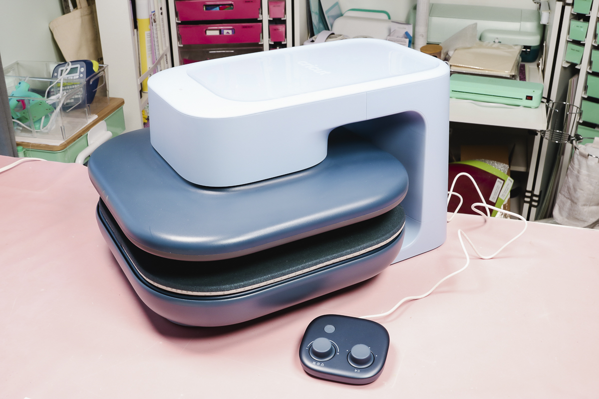 Cricut Autopress 2 overview with control module.