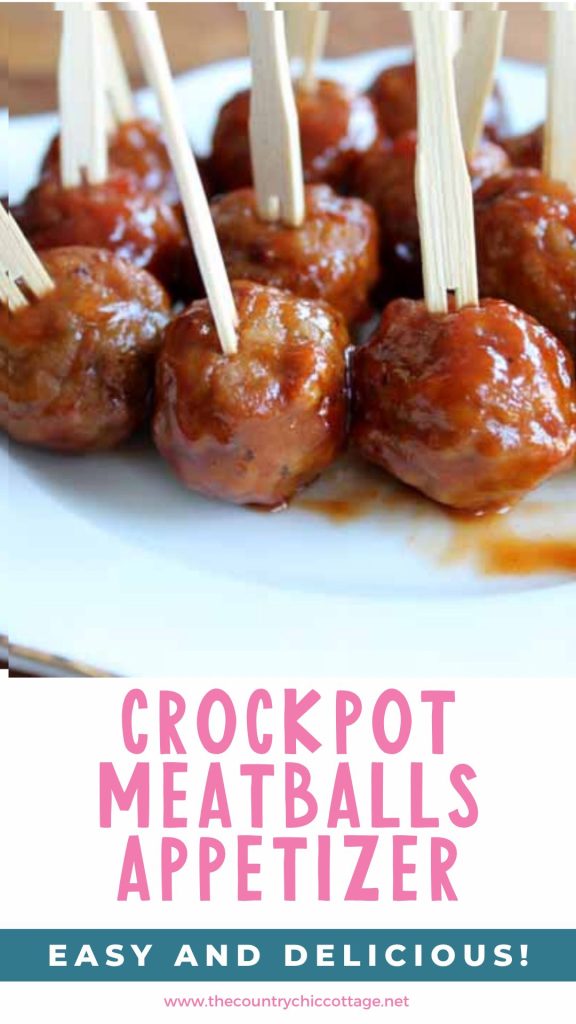 crockpot meatballs appetizer