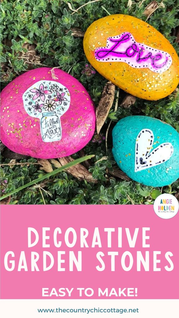 decorative garden stones