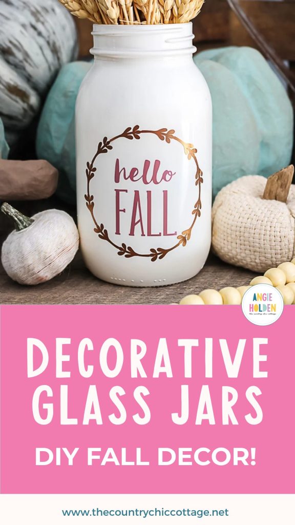 decorative glass jars