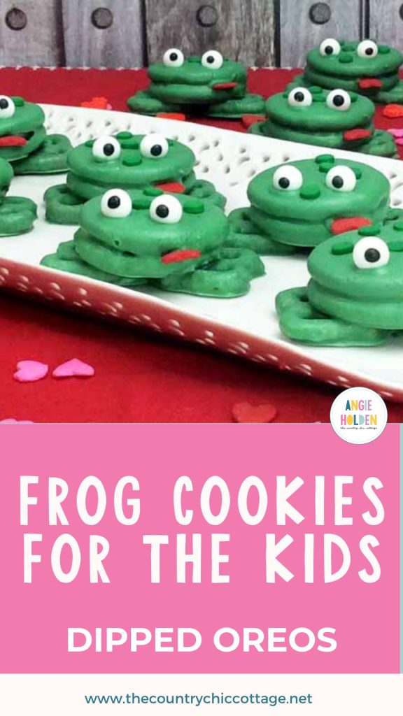 dipped oreos frog cookies