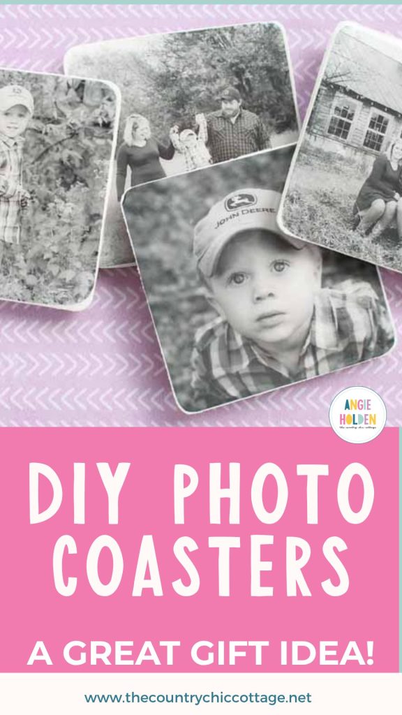 DIY photo coasters