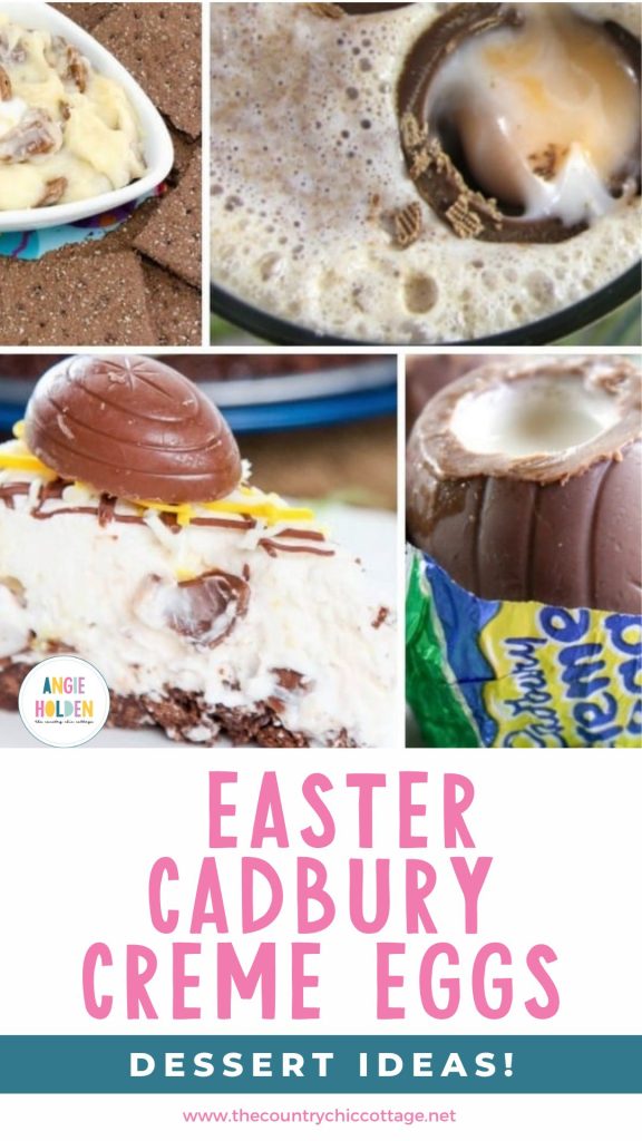 Easter dessert ideas with Cadbury creme eggs