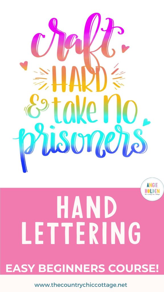 hand lettering beginners course