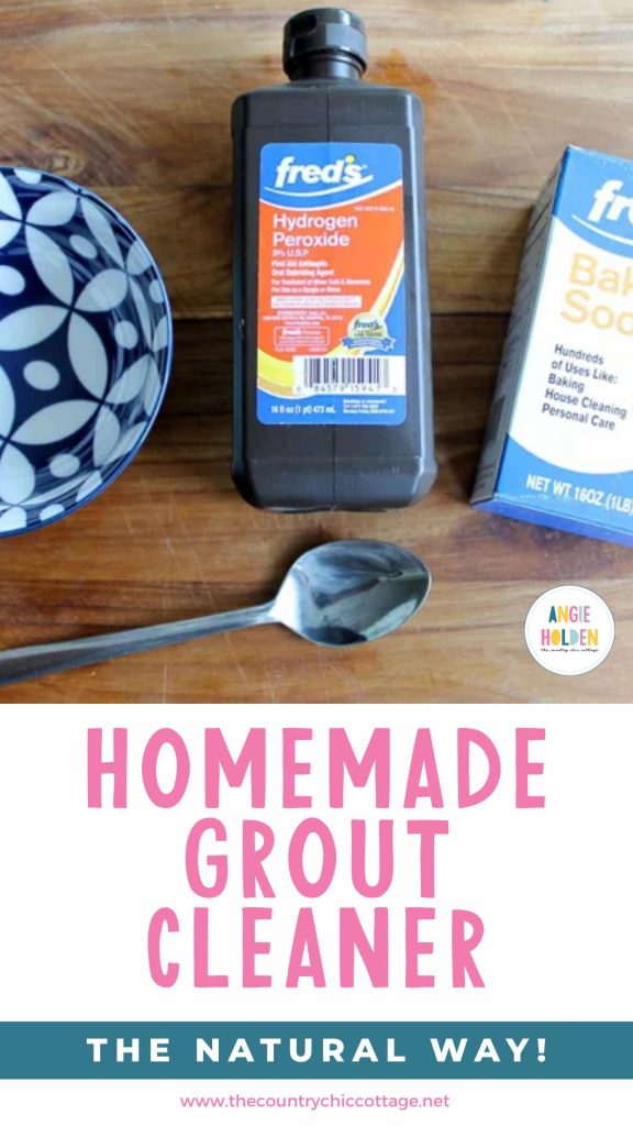 homemade grout cleaner