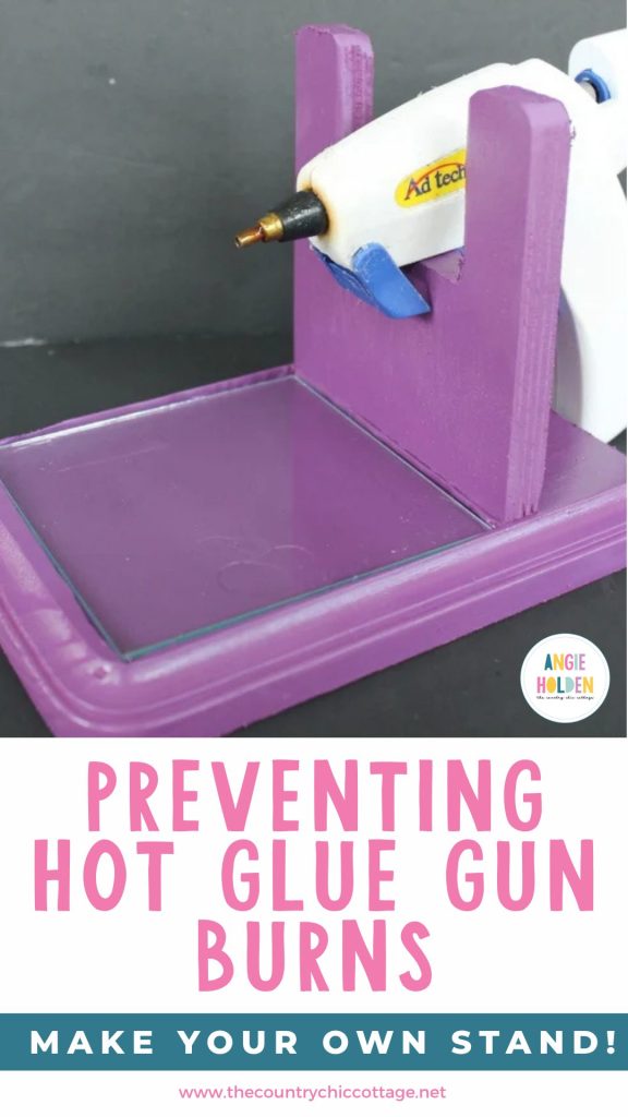how to prevent hot glue gun burns