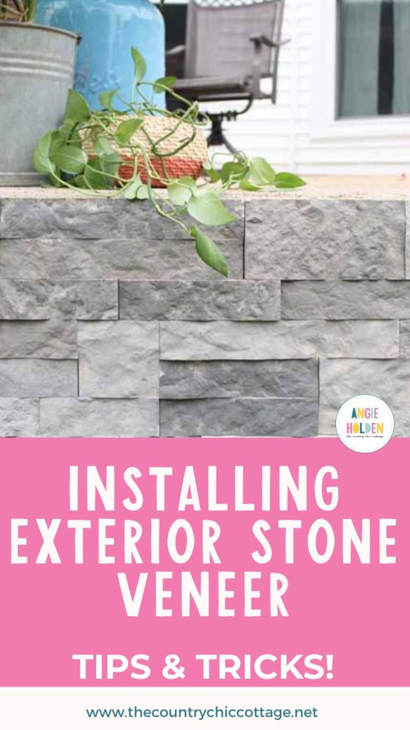 installing exterior stone veneer