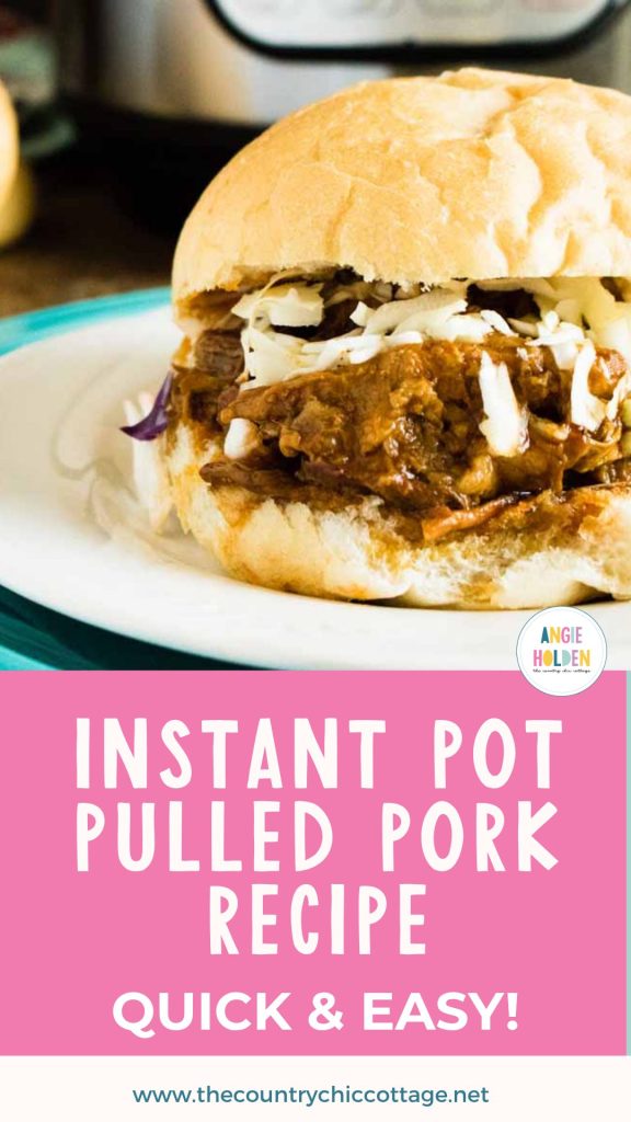instant pot pulled pork recipe
