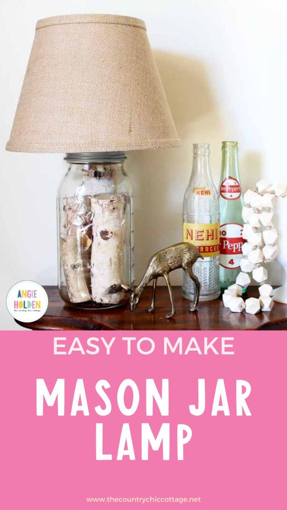 mason jar lamp