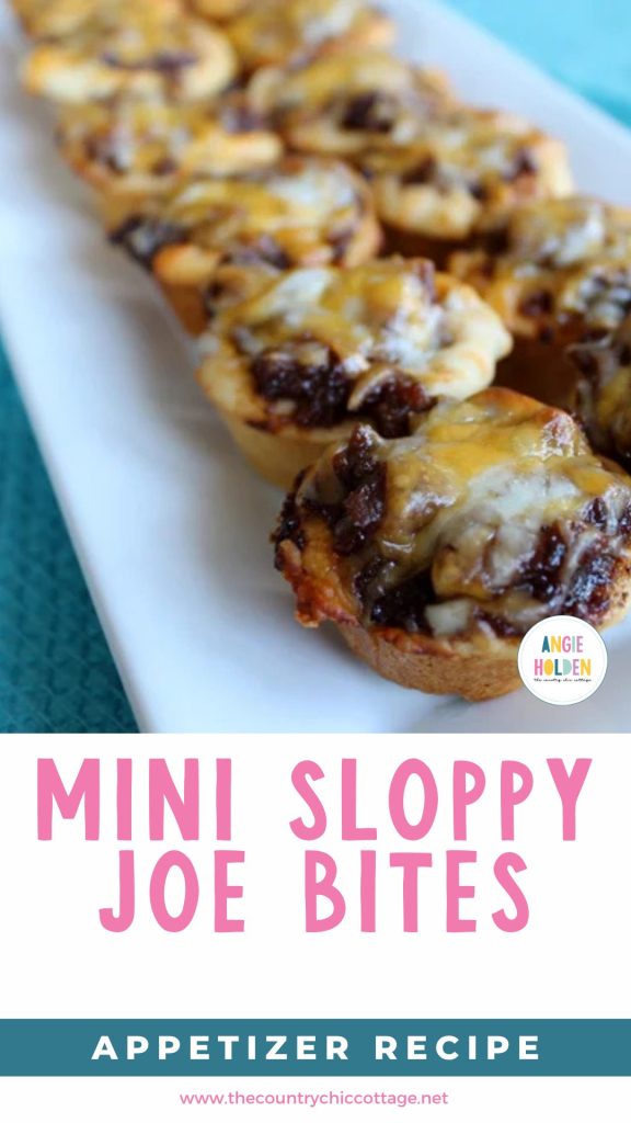 mini sloppy joe bites
