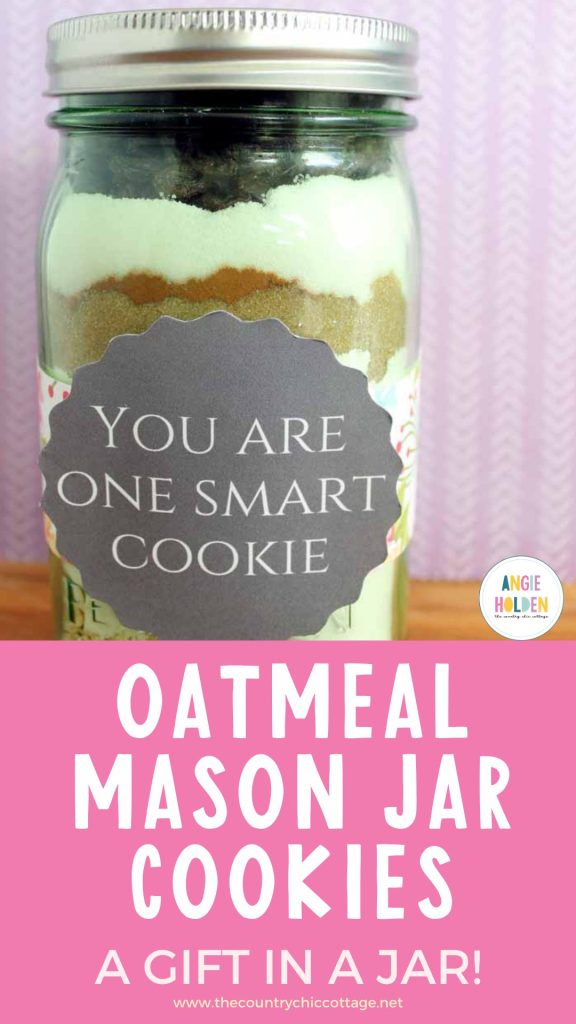 oatmeal mason jar cookies