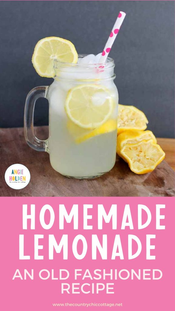 old fashioned homemade lemonade recipe