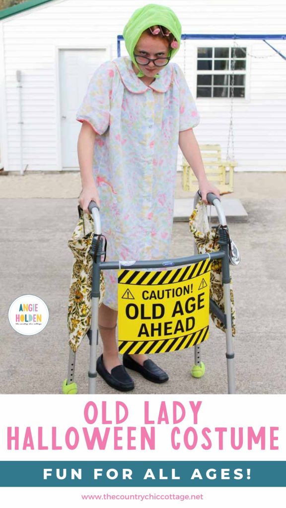 old lady Halloween costume