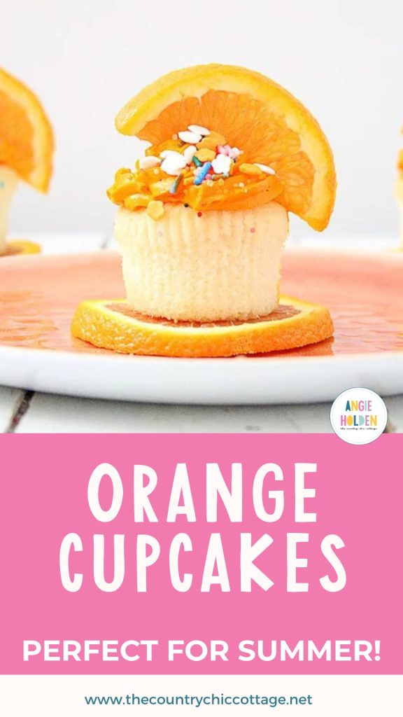 orange cupcakes