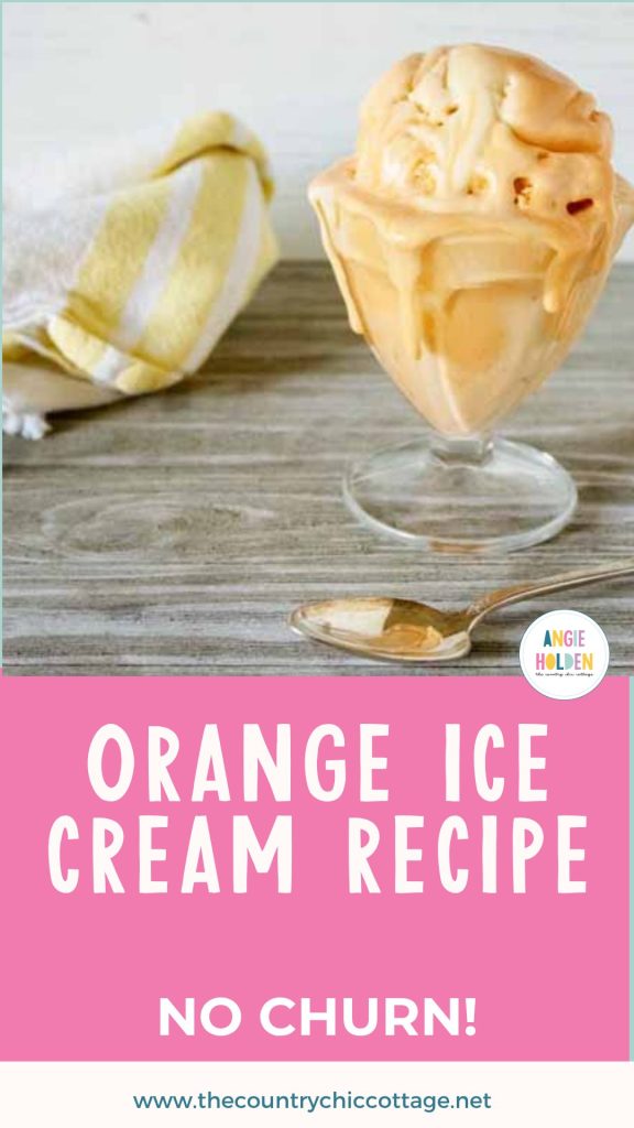 orange ice cream recipe