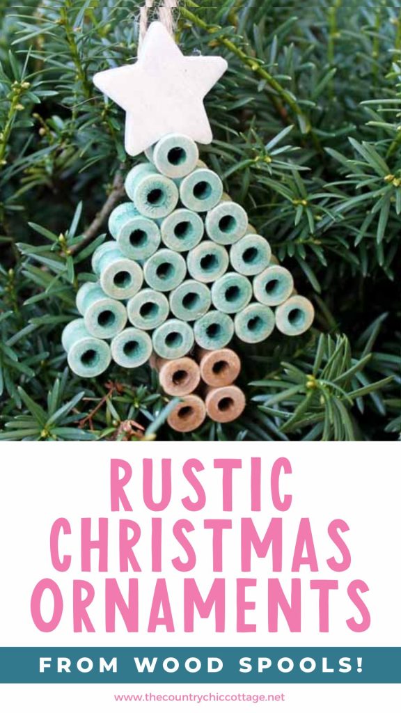 rustic Christmas ornaments