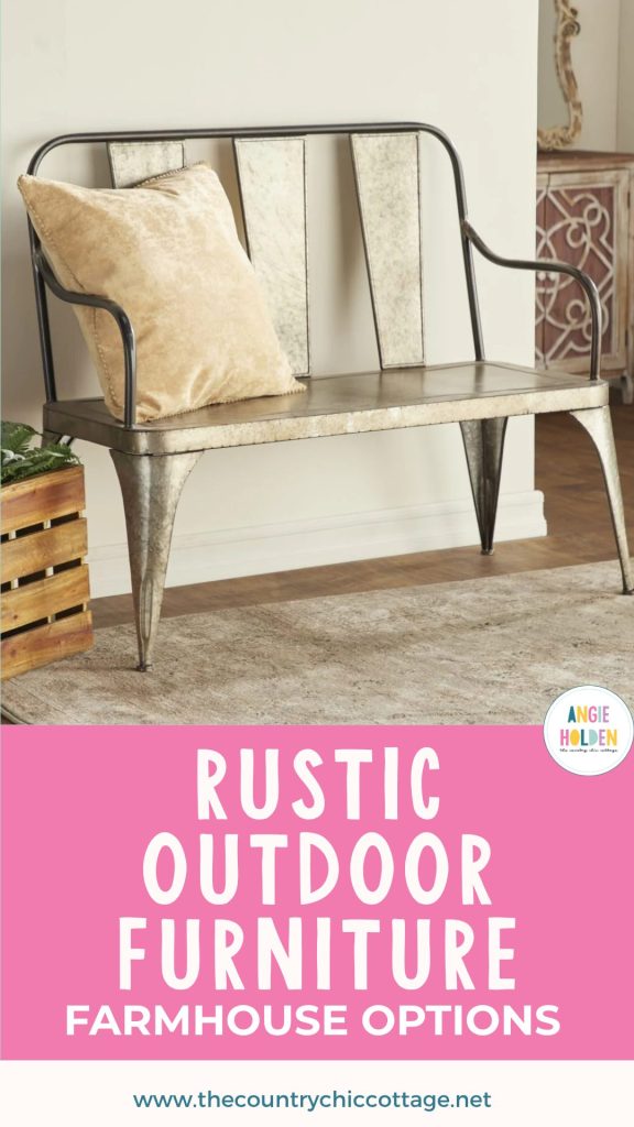 rustic outdoor furniture