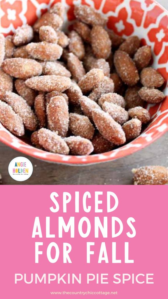 spiced almonds for fall